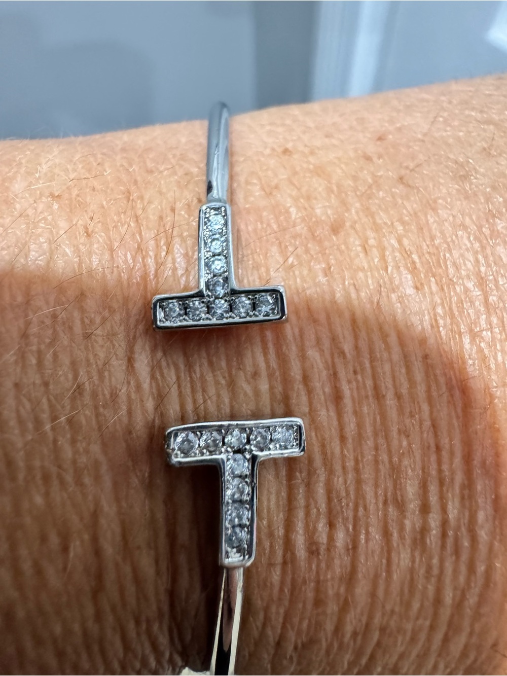 Tiffany TT Double T bracelet - Picture 4 of 6